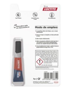 SUPER GLUE Nº 1 LIQUIDO, 3 GR DE HENKEL 2