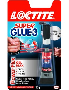 SUPER GLUE-3 POW GEL MAXI 10G 09 DE HENKEL