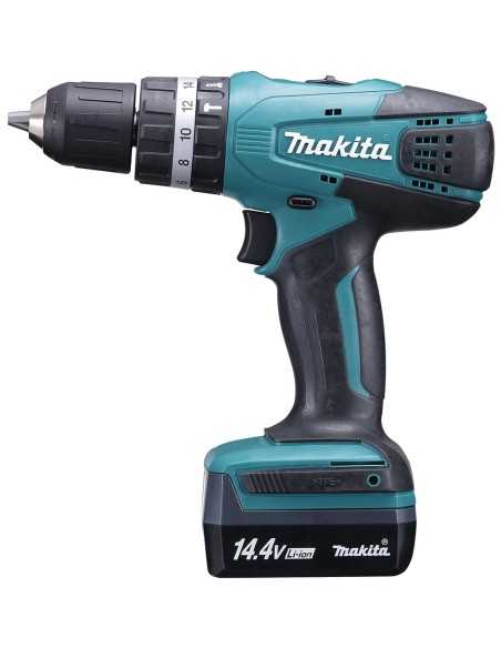 TALADRO COMBINADO 14.4 1.5AH LITIO 30NM + JUEGO DE BROCAS 5 PCS MAKITA