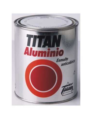 Pintura Esmalte TITAN Aluminio Anticalórico 125ml