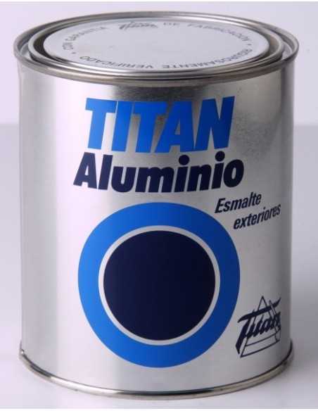 Pintura ALUMINIO EXTERIORES 375 ml TITAN