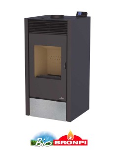 Estufa Mixta Leña Y Pellet BRONPI Hybrid Pie | Hogar Cahersa