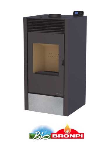 Estufa Mixta Leña Y Pellet BRONPI Hybrid Pie | Hogar Cahersa