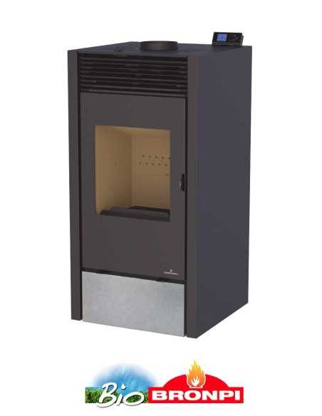 Estufa Mixta Leña Y Pellet BRONPI Hybrid Pie | Hogar Cahersa