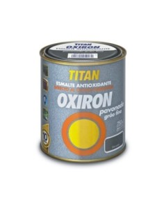 Pintura Esmalte OXIRON TITAN Pavoneado Negro4L TITAN |