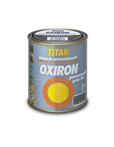 Pintura Esmalte OXIRON TITAN Pavoneado Negro4L TITAN |