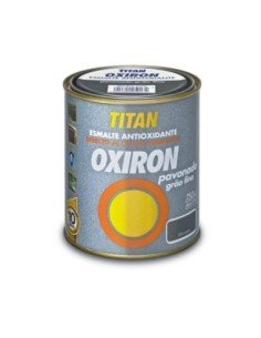 Pintura Esmalte OXIRON TITAN Pavoneado Rojo Oxido 375 ml