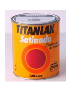 Pintura Laca TITANLAK Satinado MARFIL 750 ml TITAN