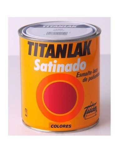 Pintura Laca TITANLAK Satinado VERDE PRIMAVERA 750 TITAN