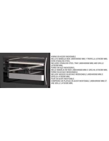 Estufa De Pellet BRONPI Noa 12 Kw Con Horno | Hogar Cahersa