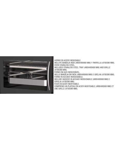 Estufa De Pellet BRONPI Noa 12 Kw Con Horno | Hogar Cahersa