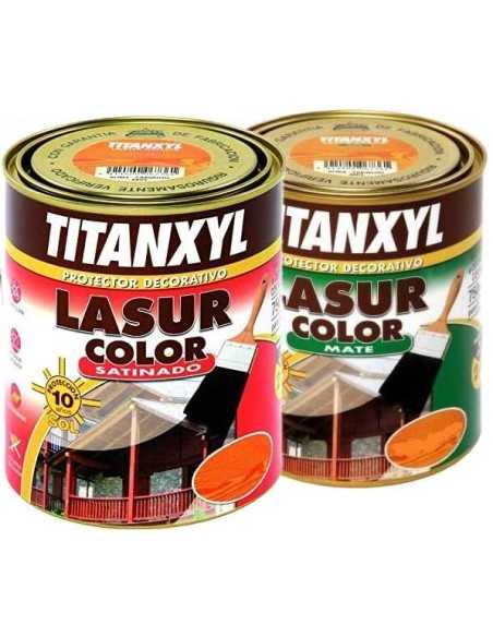 Pintura TITANXYL SATINADO PINO OREGON 375 ml TITAN