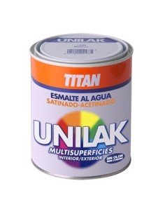 Esmalte Laca Universal TITAN Unilak Satinado Blanco 750ml
