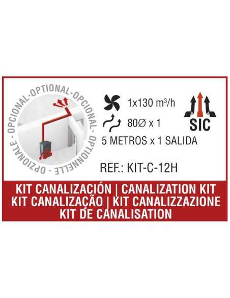 Estufa De Pellet BRONPI Noa 12 Kw Con Horno | Hogar Cahersa