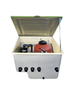 CASETA ENTERRADA ALASKA 600+STAR 1HP+QPB23D | Tratamiento ef