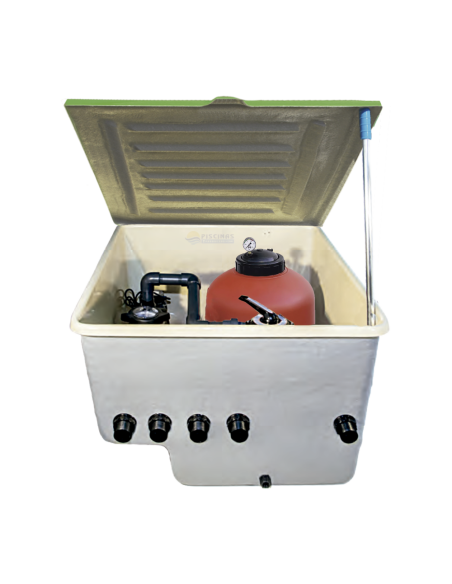 CASETA ENTERRADA ALASKA 600+STAR 1HP+QPB23D | Tratamiento ef