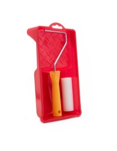 CONJUNTO Rodillo MOLTPO+VARILLA+CUBETA MINI BARBOSA