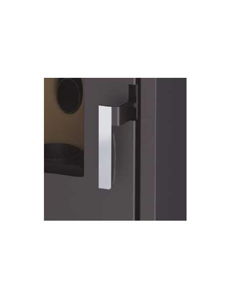 Estufa De Pellet BRONPI Noa 12 Kw Negra BRON | Hogar Cahersa