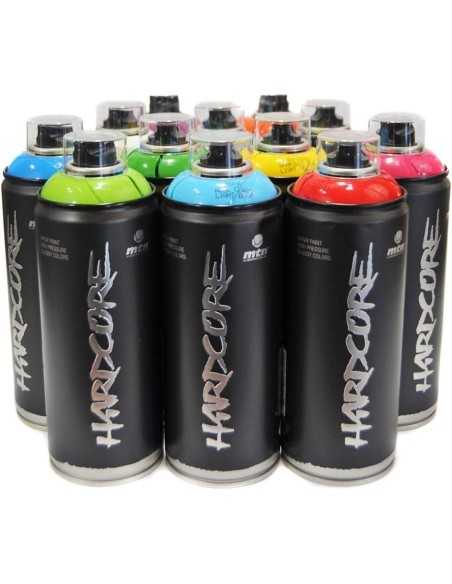 Pintura en Spray MTN Hardcore 400 ml HC2 RV-223 ROJO BUDA 400 ML