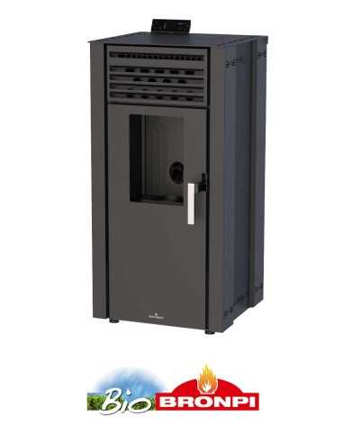 Estufa De Pellet BRONPI Eva 15 Kw Negra BROE | Hogar Cahersa