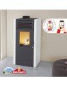 Estufa De Pellet BRONPI Adel 15 Kw Marfil BR | Hogar Cahersa