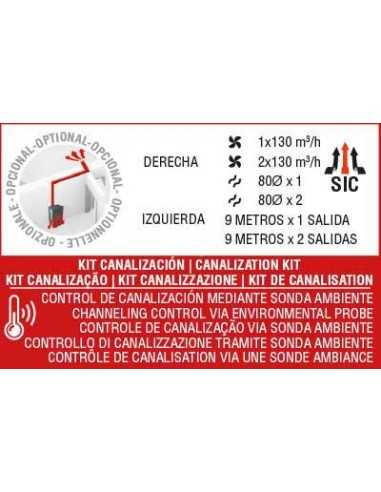 Estufa De Pellet BRONPI Adel 15 Kw Marfil BR | Hogar Cahersa