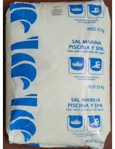 Sal Industrial para piscinas 25kg | Tratamiento eficaz para