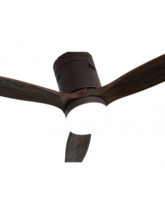 Ventilador 20W DC AGUILON MARRON 3 ASPAS ROBLE 6 2