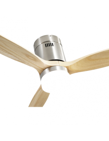 Ventilador 20W DC AGUILON NIQUEL 3 ASPAS Haya 6 VELOCIDADES