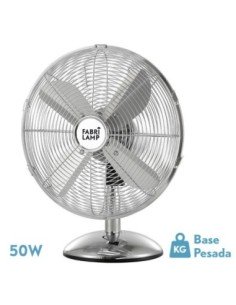 Ventilador Sobremesa PALI CROMO 50w 3 Vel 43 2