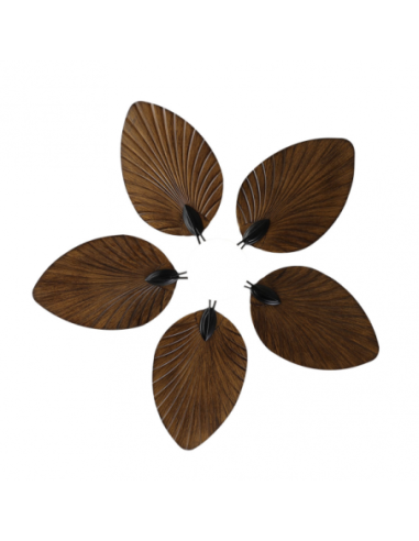 Ventilador DC 26W COLLA Negro 5 ASPAS MARRON