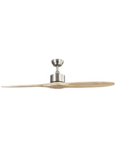 Ventilador DC LESTE NIQUEL 2 ASPAS Haya SIN LUZ 2