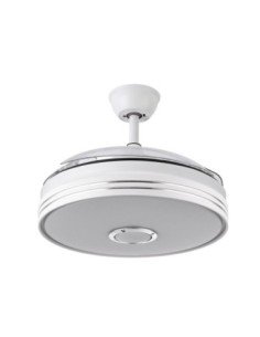 Ventilador DC MATANUSKA 72W 6120LM Blanco BLUETHOOTH 2