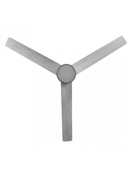 Ventilador DC TEO 24W 2950LM NIQUEL 3ASP Gris