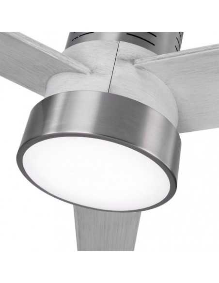 Ventilador DC TEO 24W 2950LM NIQUEL 3ASP Gris