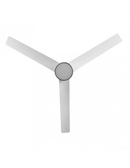 Ventilador DC TEO 24W 2950LM NIQUEL 3ASP BLANCAS