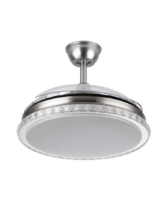 Ventilador BILIKU 72W 6120LM NIQUEL 3ASP.DESP.108D 2