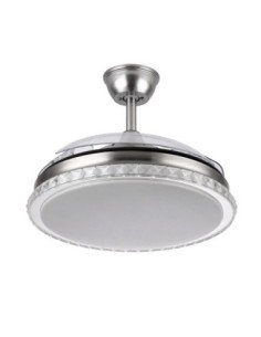 Ventilador BILIKU 72W 6120LM NIQUEL 3ASP.DESP.108D 2