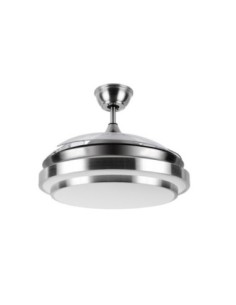 Ventilador DC IBE 72W 6120LM NIQUEL 3 ASP.DESP. 2