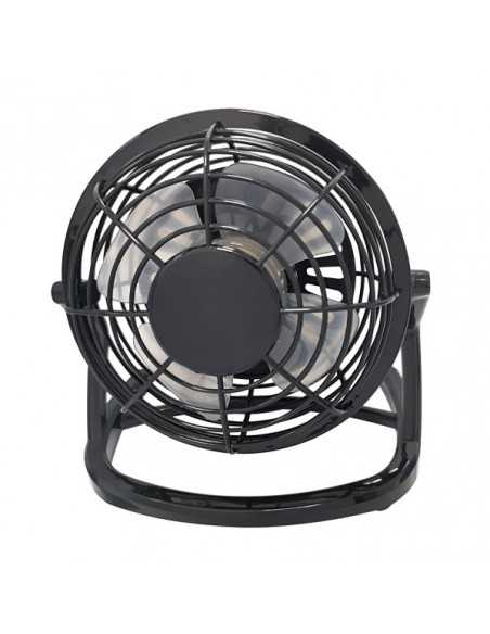 Miniventilador Sobremesa TANGO 2,5W 5V Negro