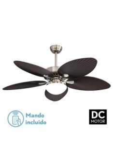 Ventilador DC BORASCO 24W NIQ/MARRON 5 ASP.6
