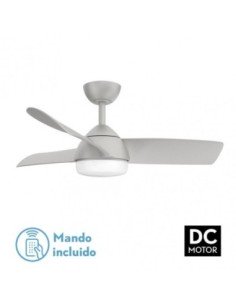 Ventilador 24W DC HAUR PLATA 3 ASP.6 VELOC.107D