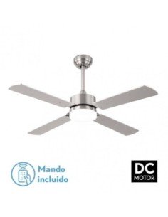 Ventilador 18W DC HUPE NIQUEL 4 ASP.6 VEL.107D