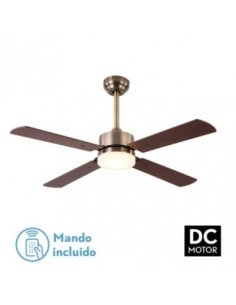 Ventilador 18W DC HUPE CUERO 4 ASP.6 VEL.107D