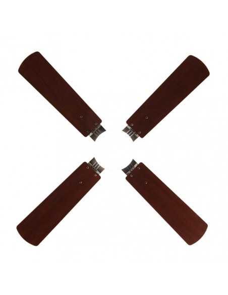 Ventilador 18W DC HUPE CUERO 4 ASP.6 VEL.107D