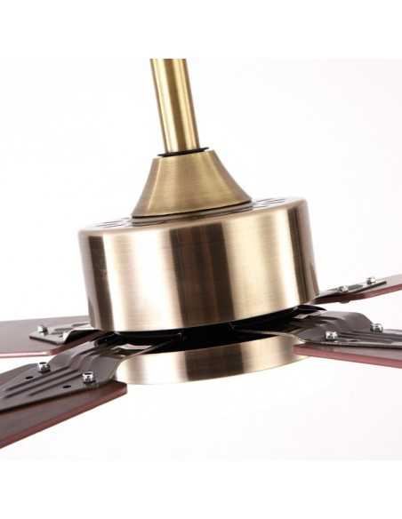 Ventilador 18W DC HUPE CUERO 4 ASP.6 VEL.107D