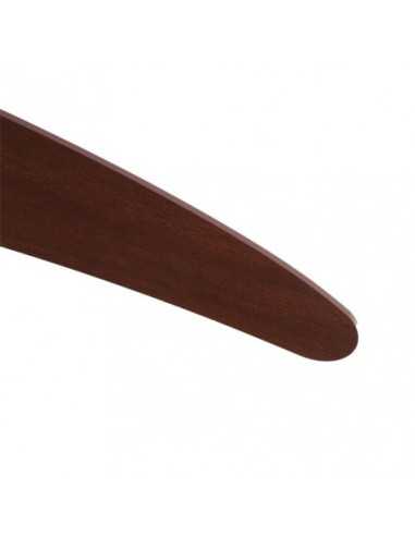 Ventilador 2XE27 DC KLOD RUSTICO/NOGAL 4 ASP.6