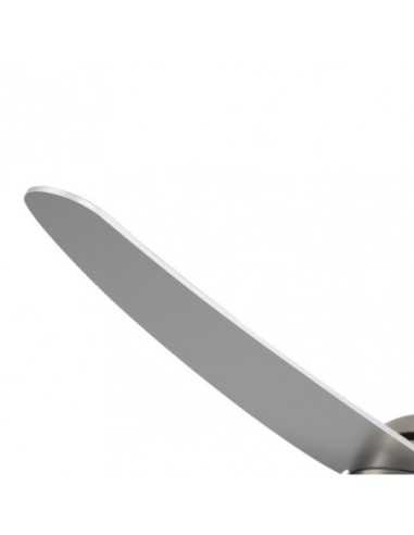 Ventilador 2XE27 DC KLOD NIQUEL/PLATA 4 ASP.6