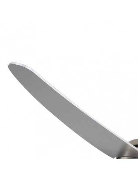 Ventilador 2XE27 DC KLOD NIQUEL/PLATA 4 ASP.6