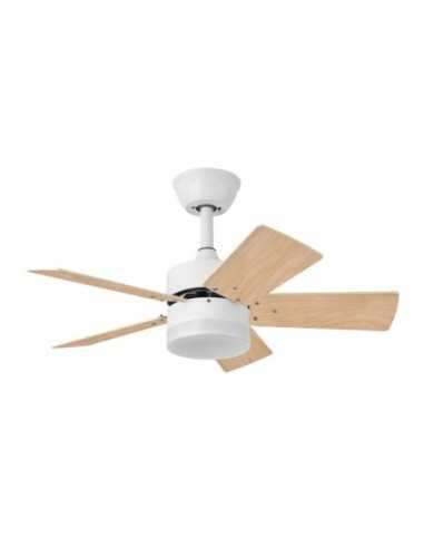 Ventilador DC MARTA 36W Blanco 5 ASPAS REV.